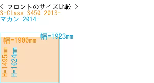 #S-Class S450 2013- + マカン 2014-